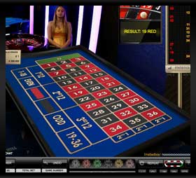 william hill ruletka na żywo